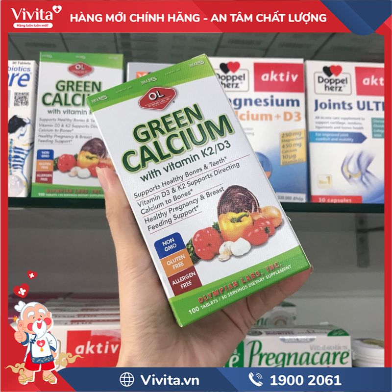 Cách nhận biết Green Calcium chính hãng