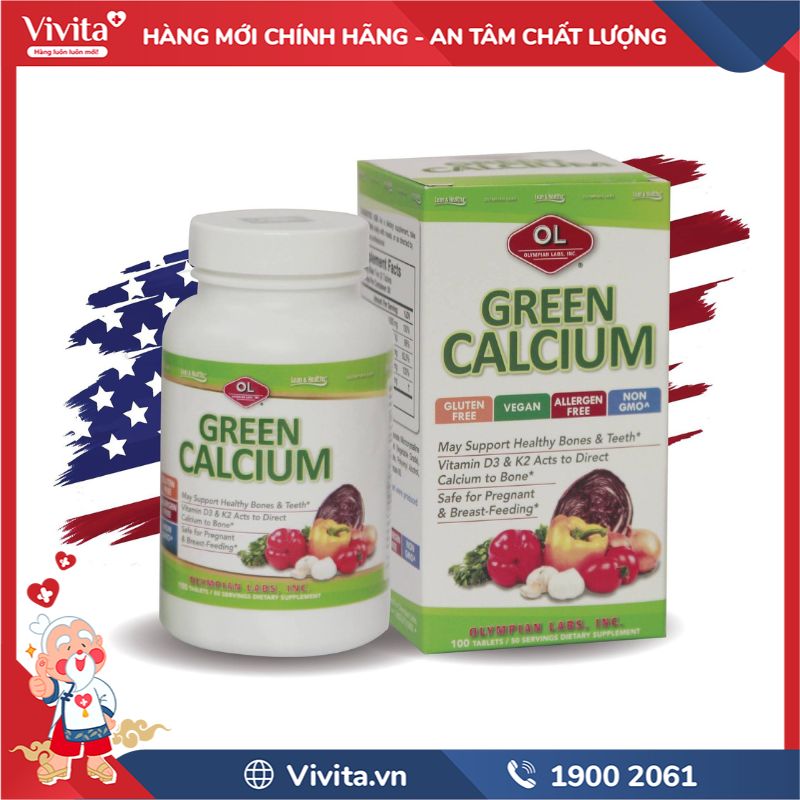 Cách nhận biết Green Calcium chính hãng