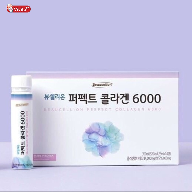 Nước uống collagen Beaucellion Perfect collagen 6000