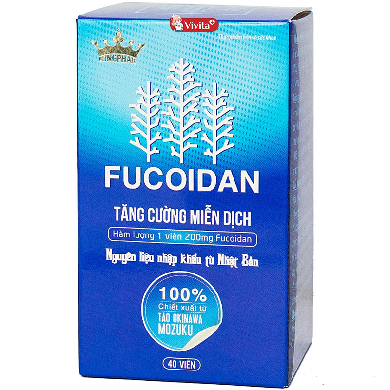 Viên tảo Fucoidan Kingphar của Việt Nam