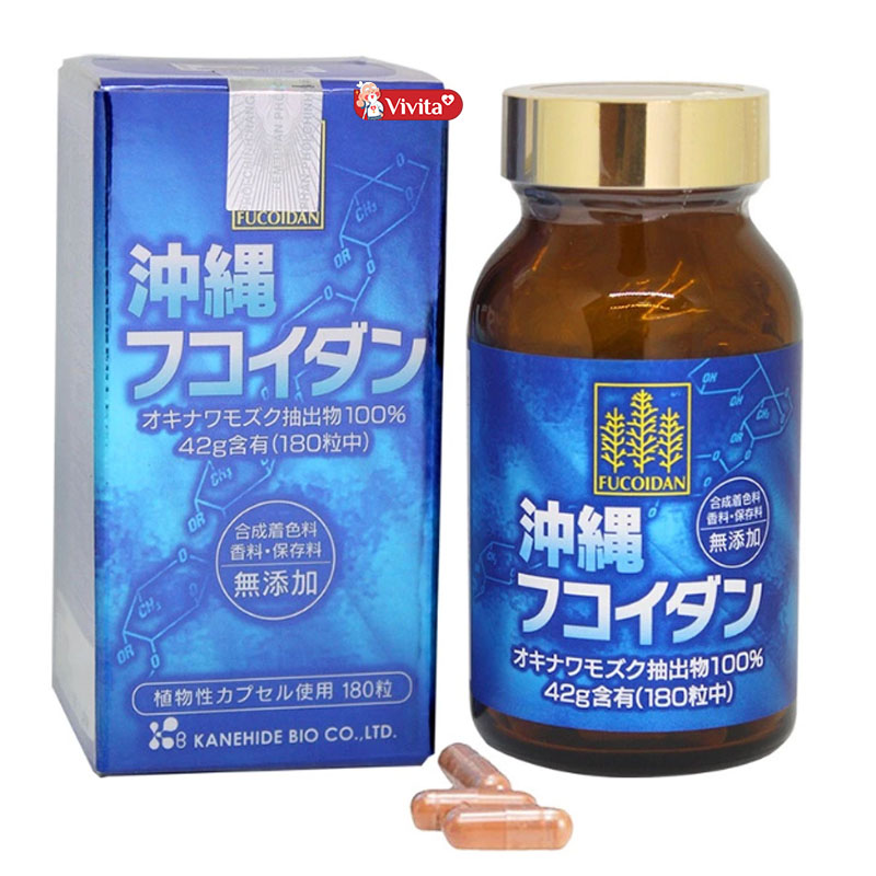 Viên Okinawa Fucoidan xanh Nhật Bản