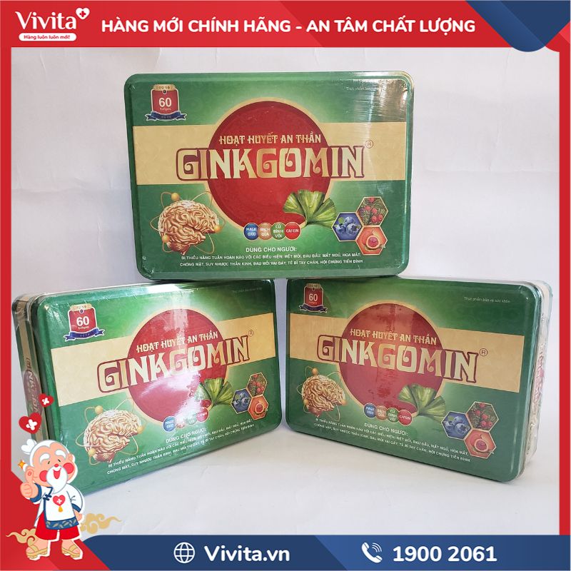 Cách sử dụng Hoạt Huyết An Thần Ginkgomin