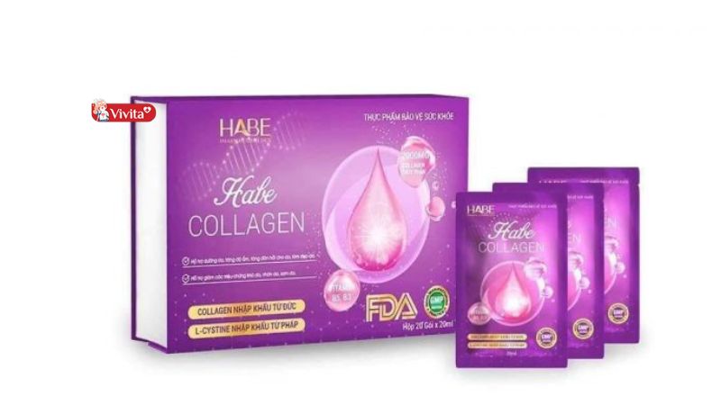 Collagen Việt Nam dạng nước Habe Collagen 