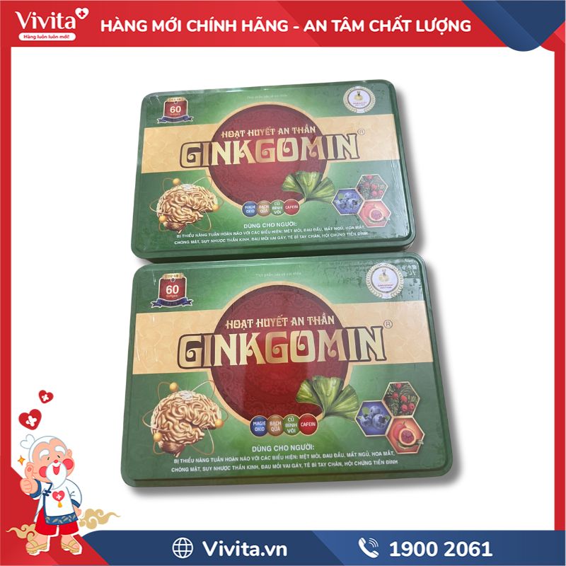 Hoạt Huyết An Thần Ginkgomin chính hãng