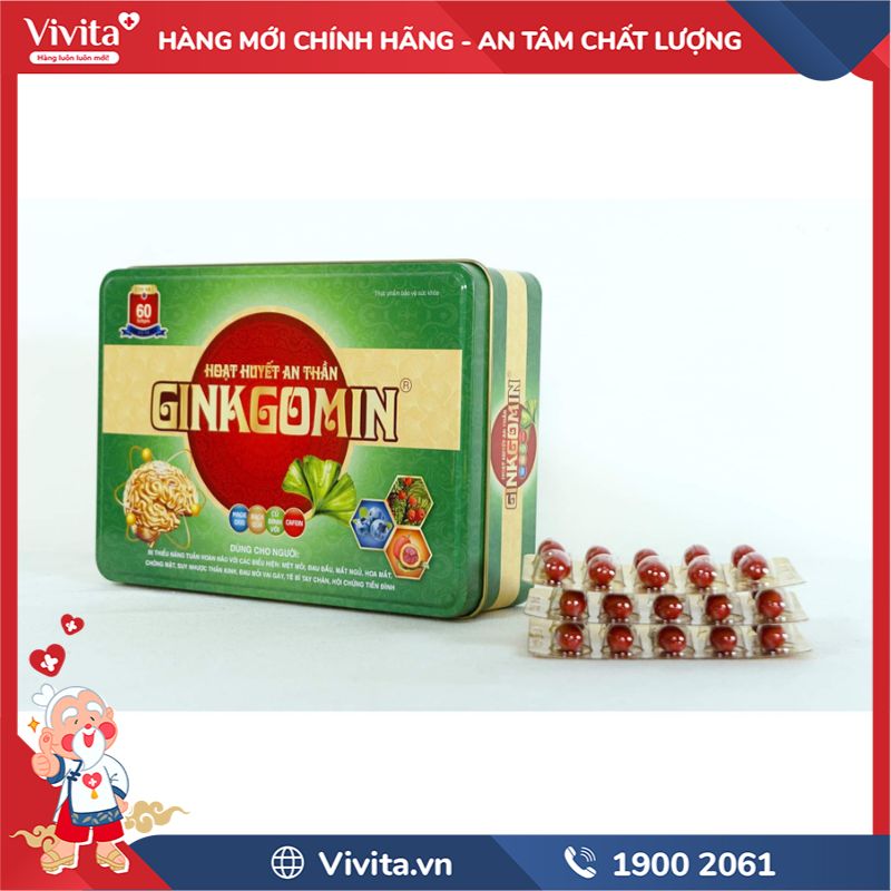 Hoạt Huyết An Thần Ginkgomin