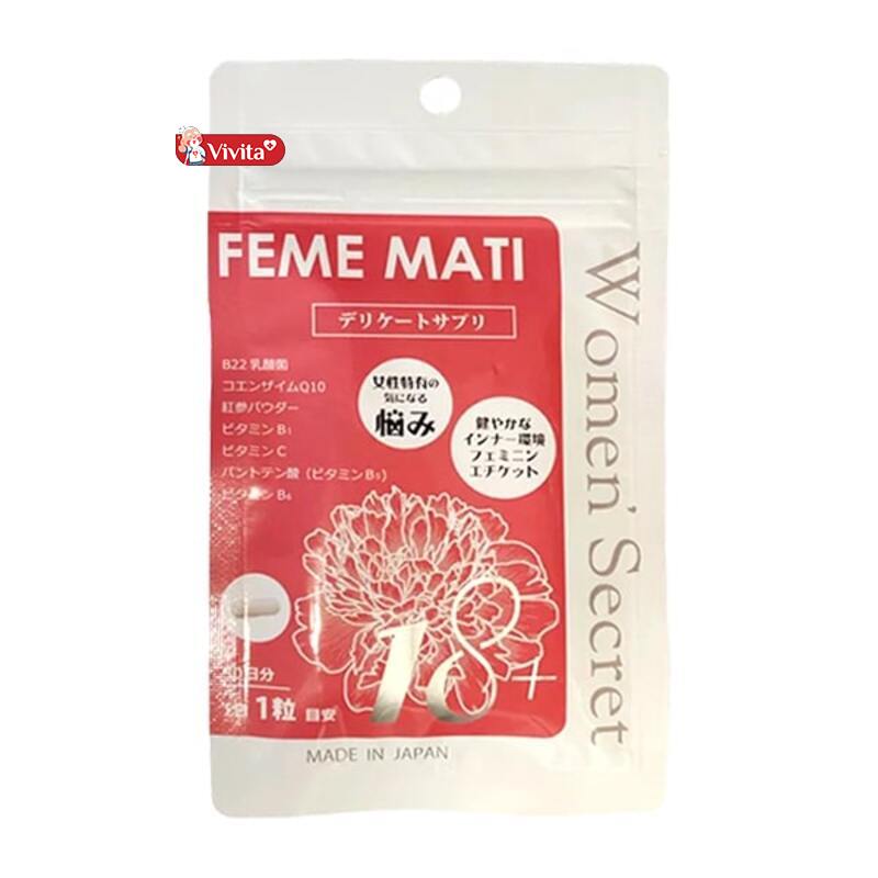 Men vi sinh Feme Mati xuất xứ từ Nhật Bản