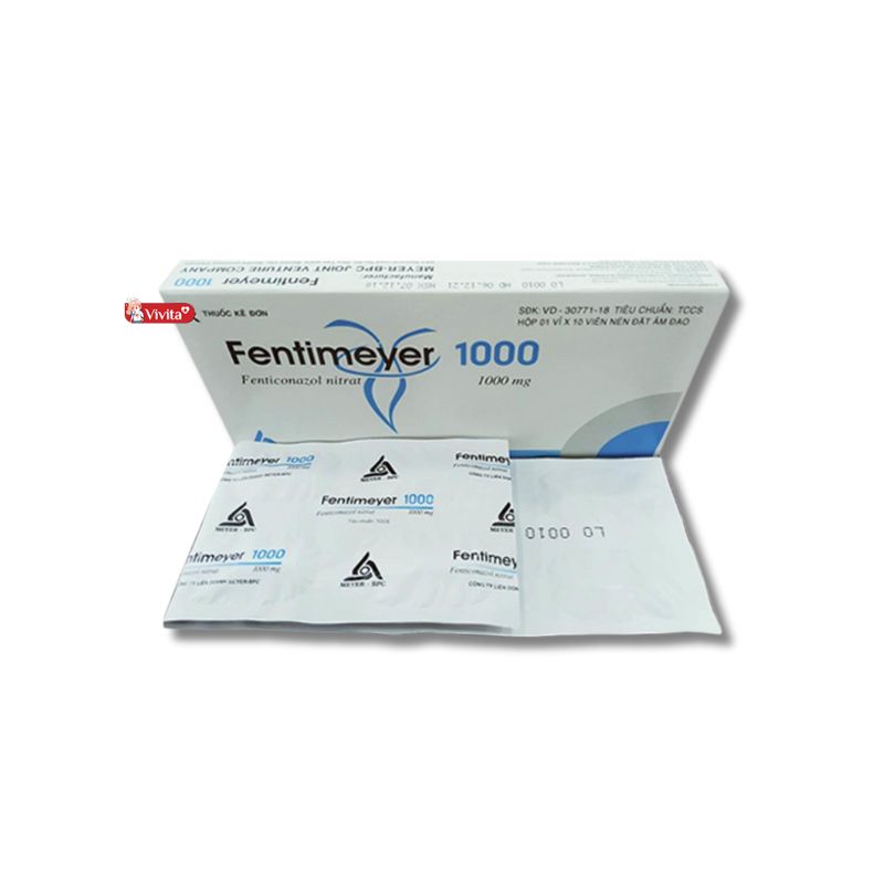 Thuốc đặt âm đao trị nấm Candida cho bà bầu Fentimeyer 1000