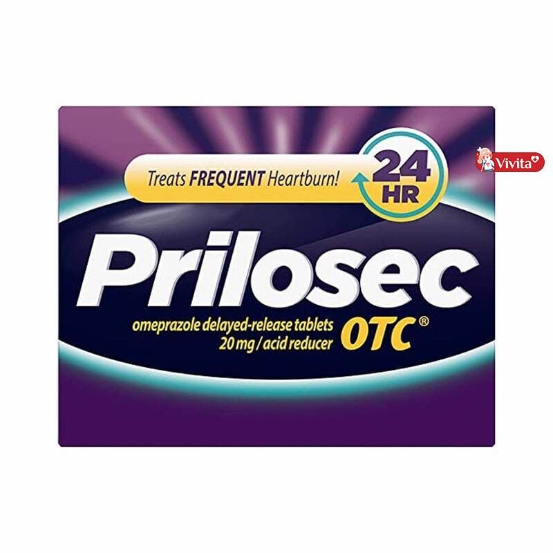 Review thuốc trị trào ngược dạ dày cho trẻ em Prilosec OTC