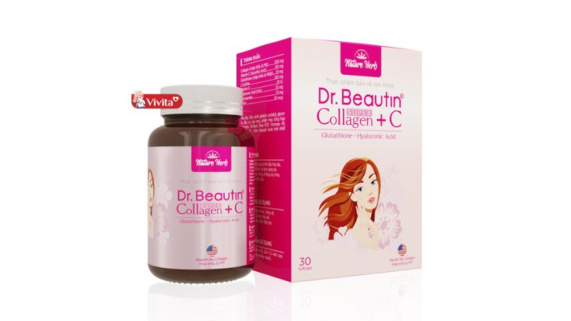 Viên uống Dr.Beautin Super Collagen + C Titafa