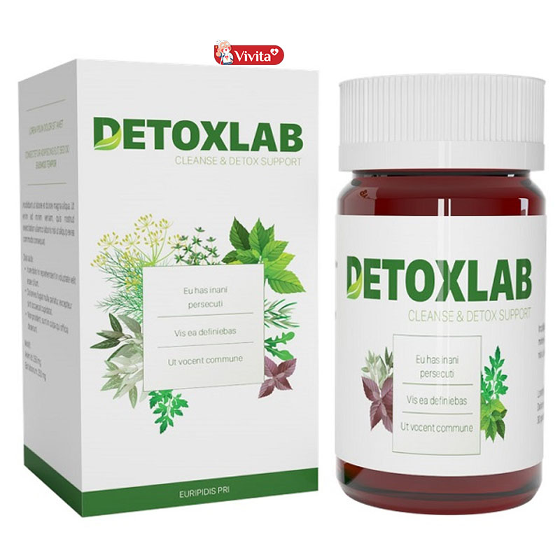 Viên uống hỗ trợ diệt ký sinh trùng ở người Detoxlab