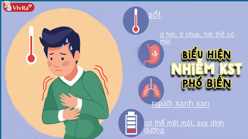 Sử dụng viên uống diệt ký sinh trùng ở người khi thấy các triệu chứng bất thường