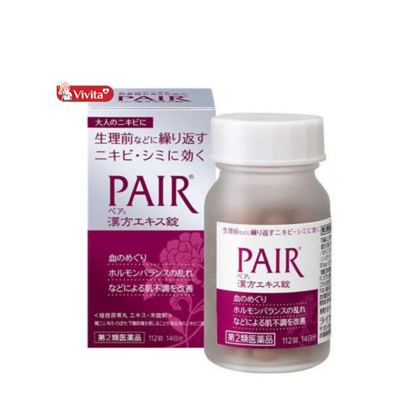 Viên uống hỗ trợ cải thiện mụn Pair Kanpo Extract