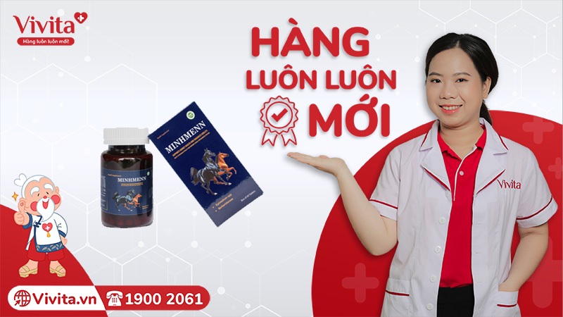 Vivita - Địa chỉ cung cấp viên uống Minhmen chính hãng