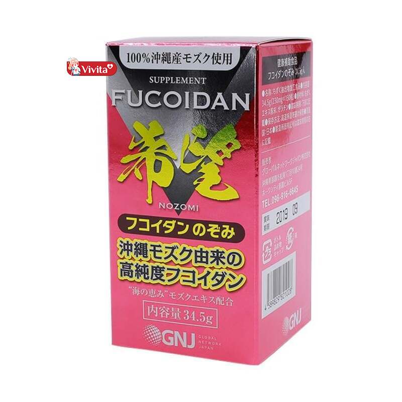 Viên uống Mozuku Fucoidan Nozomi uống trước hay sau ăn