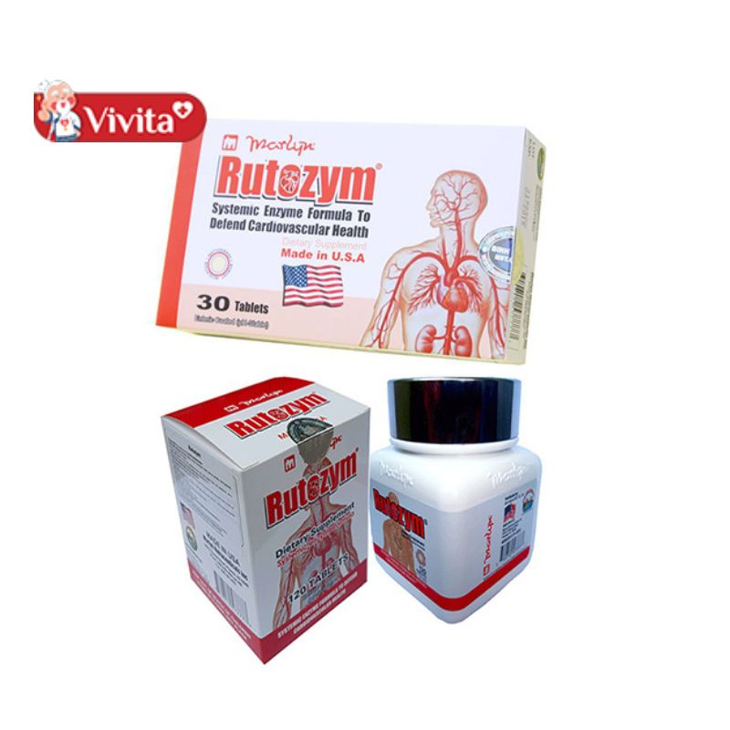 Review viên uống chống đột quỵ của Mỹ Rutozym