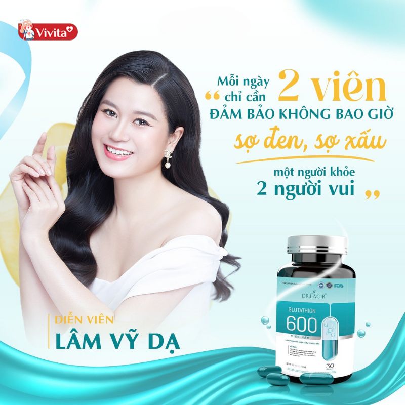 Có ai đã dùng Glutathione 600 Dr Lacir chưa?