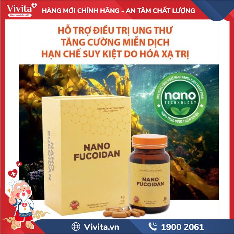 Công dụng Nano Fucoidan