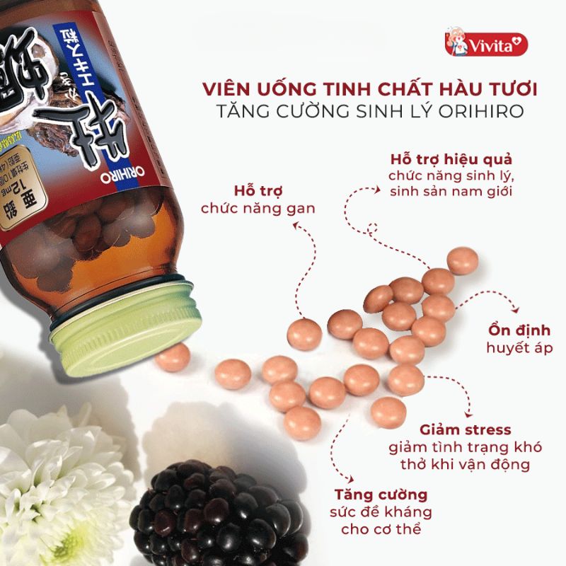 Công dụng của tinh chất hàu Nhật Bản Orihiro