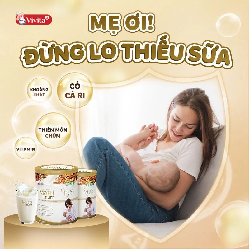 Đối tượng sử dụng phù hợp sữa hạt lợi sữa Matti Mum