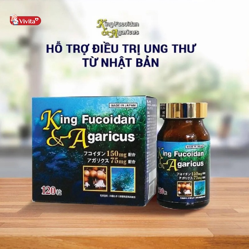 giới thiệu về king fucoidan & agaricus