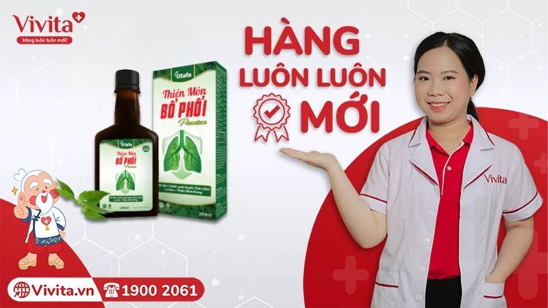 Mua Thiên Môn Bổ Phổi giá tốt chính hãng tại Vivita