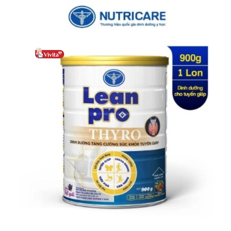 Sữa LeanPro Thyro hỗ trợ cung cấp dinh dưỡng còn thiếu cho bệnh nhân tuyến giáp 