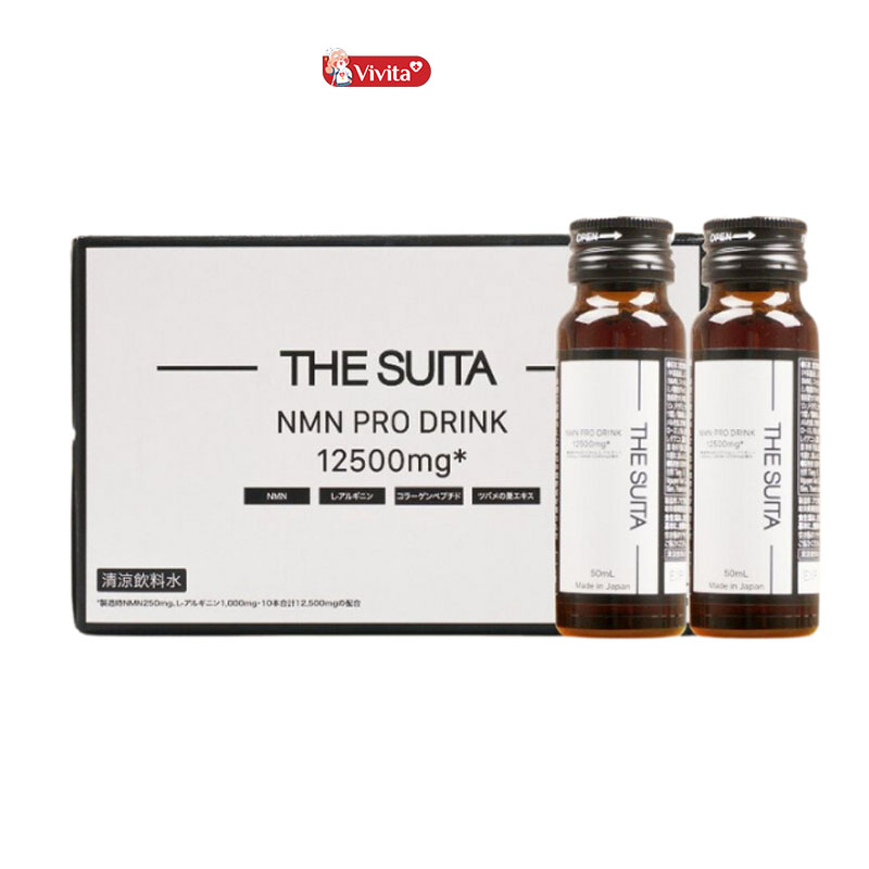 Sản phẩm nước uống The Suita NMN Pro Drink 12500mg Nhật Bản