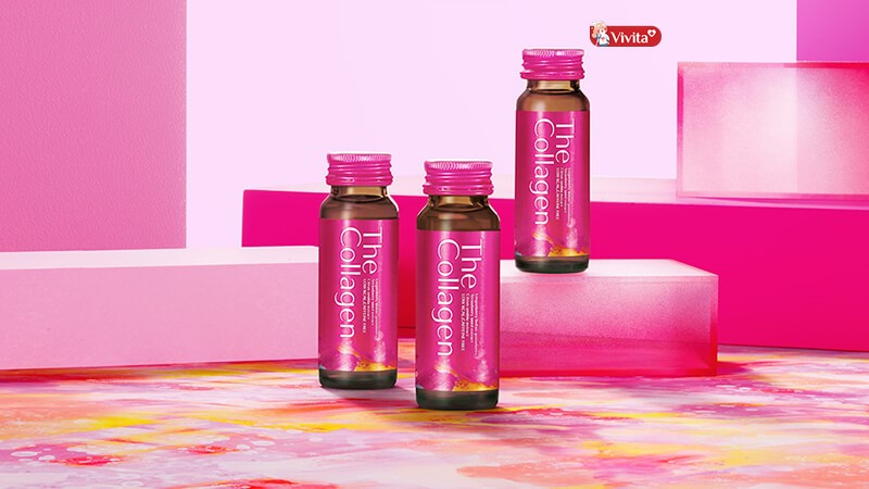 Shiseido The Collagen Drink là một dạng collagen dạng nước trị nám