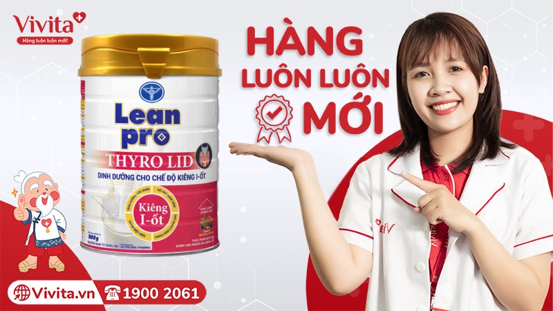 Vivita - Hệ thống nhà thuốc bán sữa Lean Pro Thyro Lid uy tín