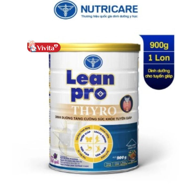 Leanpro Thyro sữa dinh dưỡng cho người bị tuyến giáp