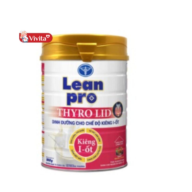 Leanpro Thyro LID sữa dinh dưỡng chuyên biệt cho người tuyến giáp