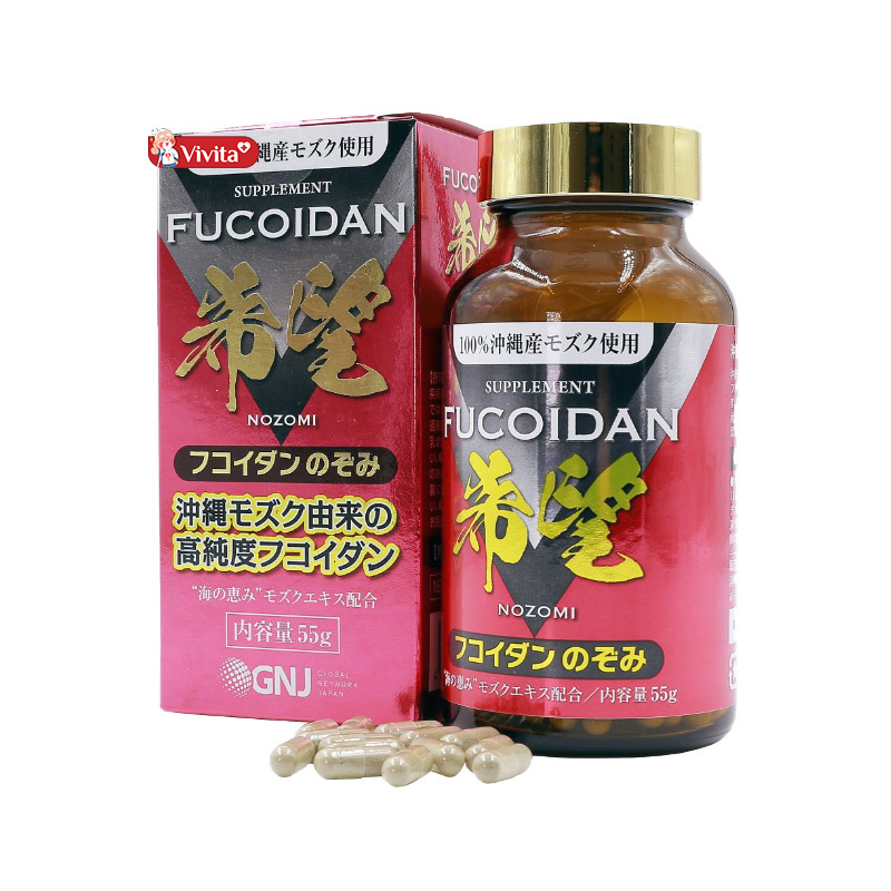 thông tin về Mozuku Fucoidan Nozomi