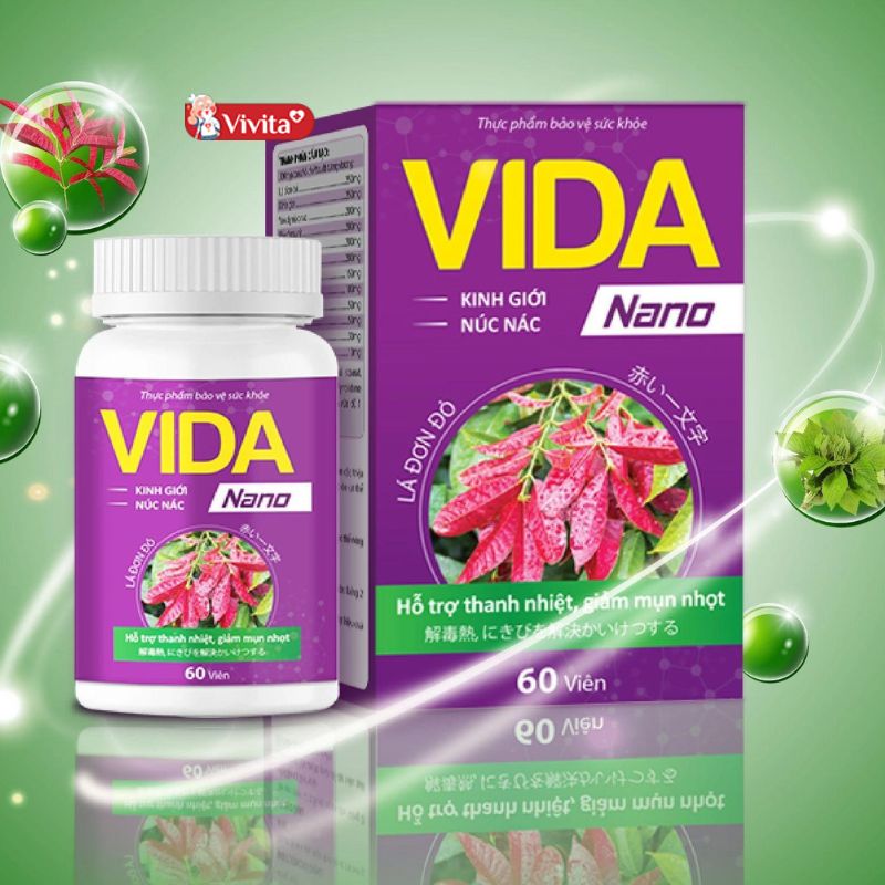 Thông tin về viên uống Vida Nano