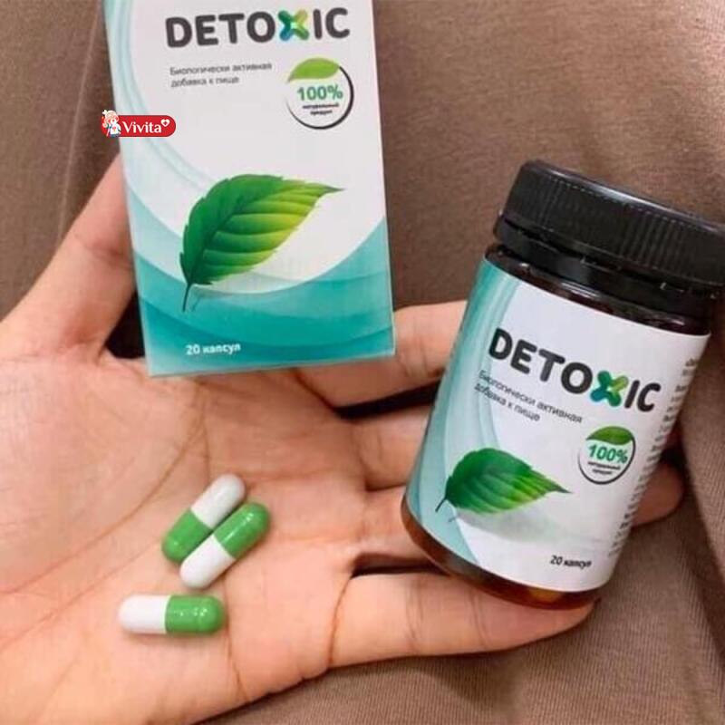 viên uống Detoxic của Nga