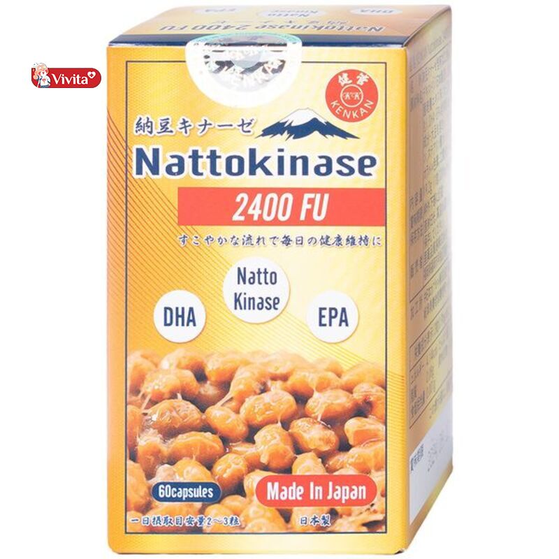 viên uống Nattokinase 2400FU Mamori