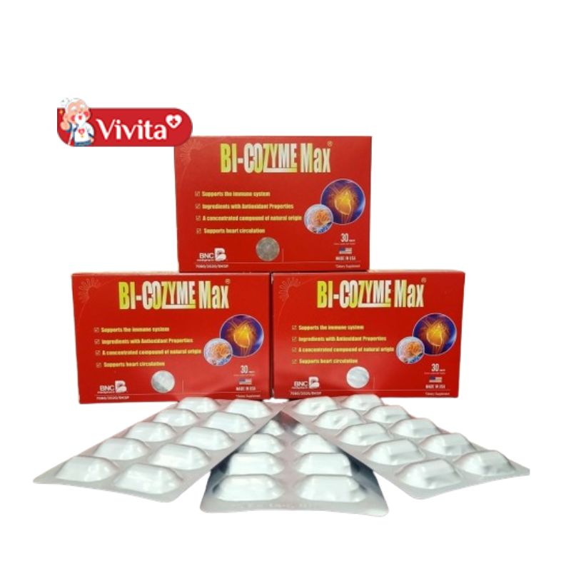 Review viên uống chống đột quỵ của Mỹ Bi-Cozyme Max