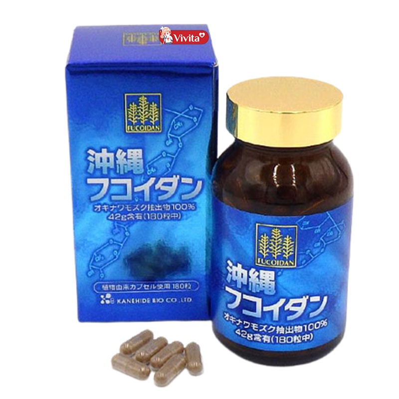 Viên Okinawa Fucoidan xanh Nhật Bản