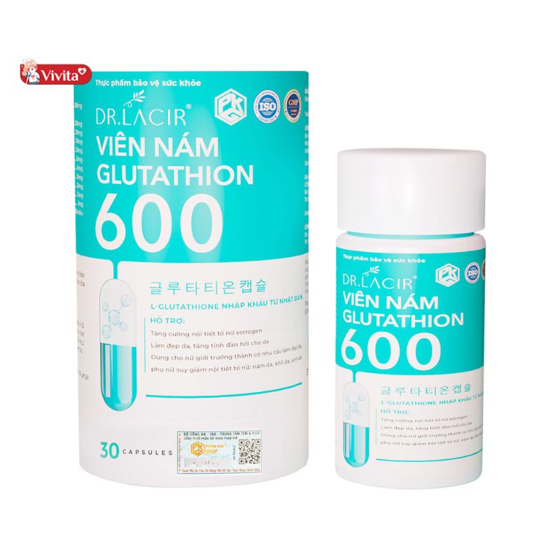 Viên Uống Glutathione 600 Dr Lacir 