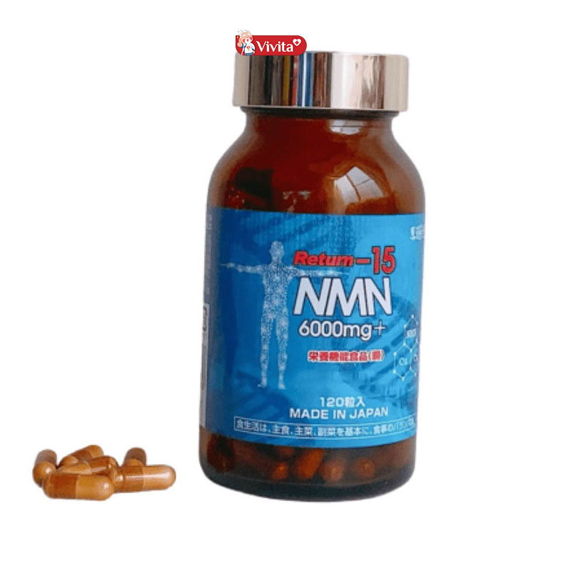 Viên uống trẻ hoá Return-15 NMN 6000mg+