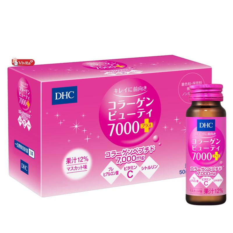 Thực phẩm chức năng Nhật cho phụ nữ DHC Collagen Beauty 7000 Plus