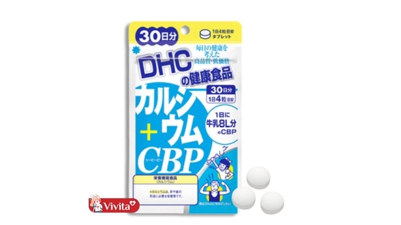 Viên uống bổ sung canxi DHC Calcium + CBP