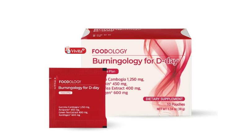 Foodology – Viên uống giảm cân theo liều Burningology D-Day