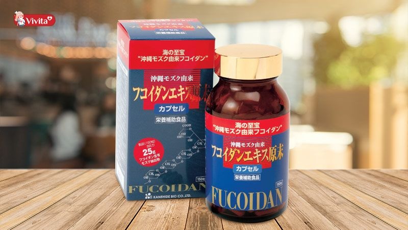 Fucoidan đỏ Nhật Bản có hàm lượng Fucoidan khoảng 235mg