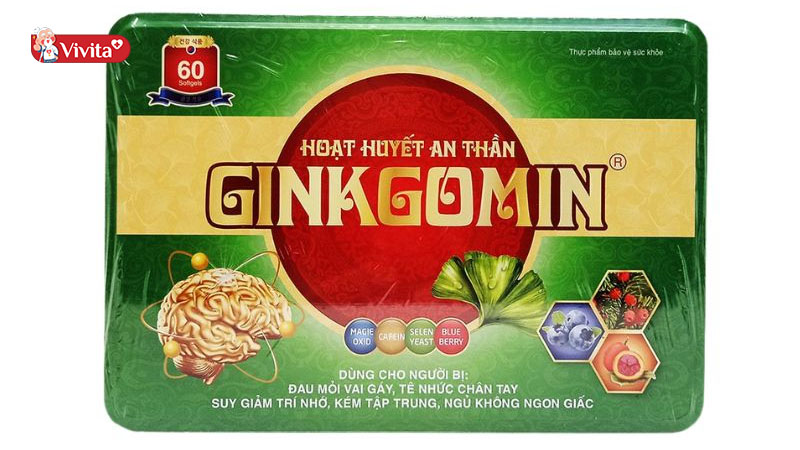 Hoạt Huyết An Thần Ginkgomin