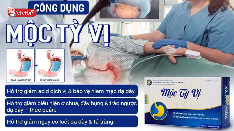 Một số công dụng của sản phẩm Mộc Tỳ Vị 