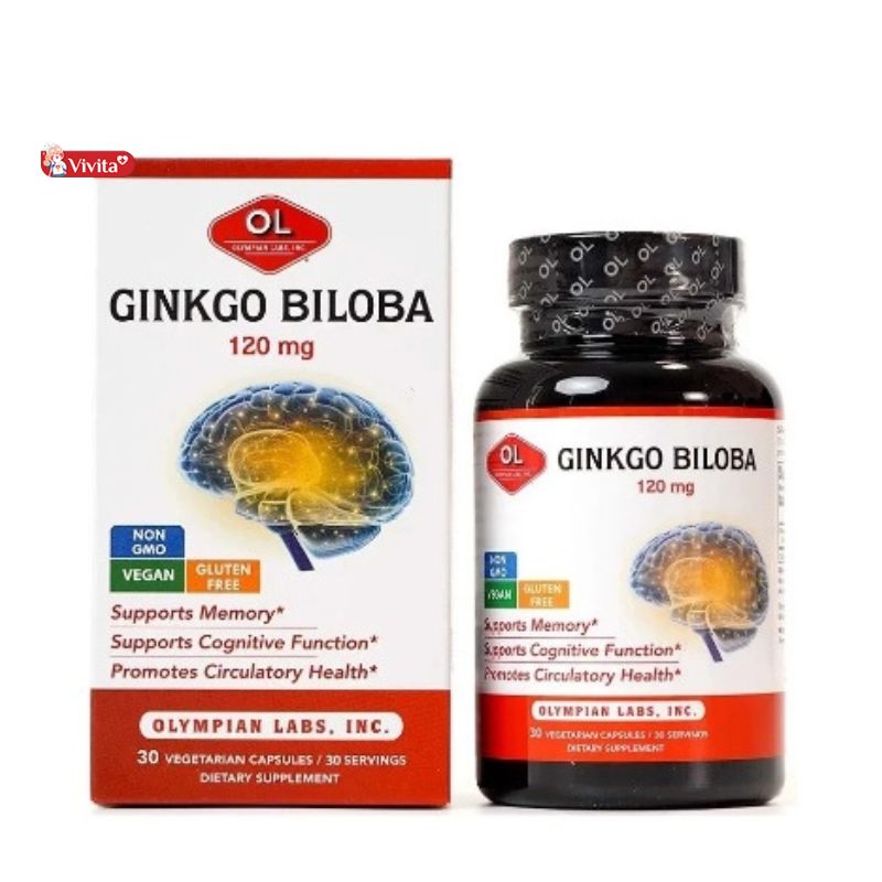 Review viên uống Olympian Labs Ginkgo Biloba 120mg