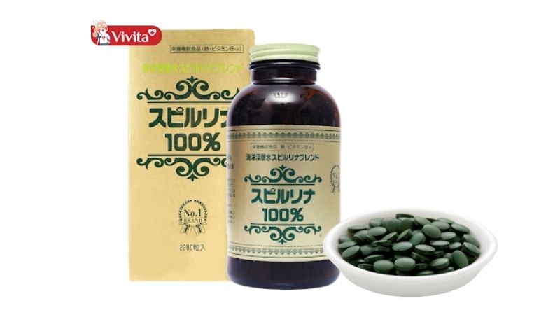 Viên uống tảo xoắn Spirulina