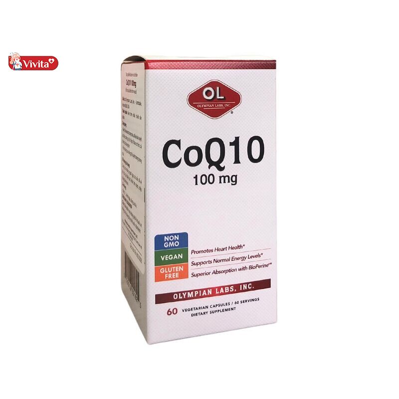 Viên uống COQ10 100mg Olympian Labs