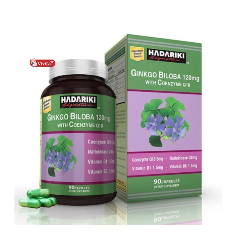 Viên uống Hadariki Ginkgo Biloba