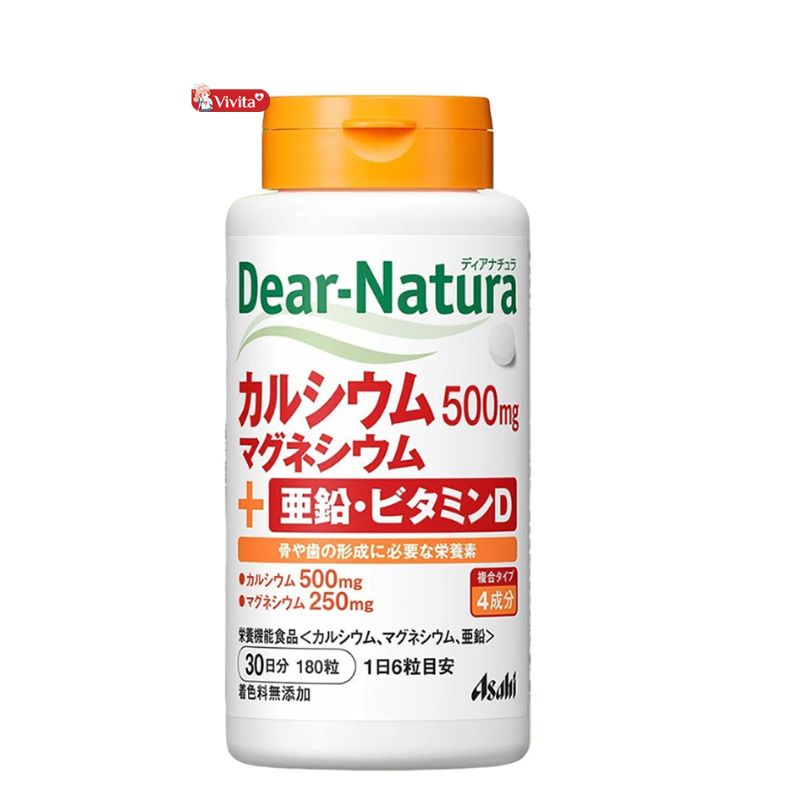 Viên uống bổ sung Canxi Dear Natura Nhật Bản